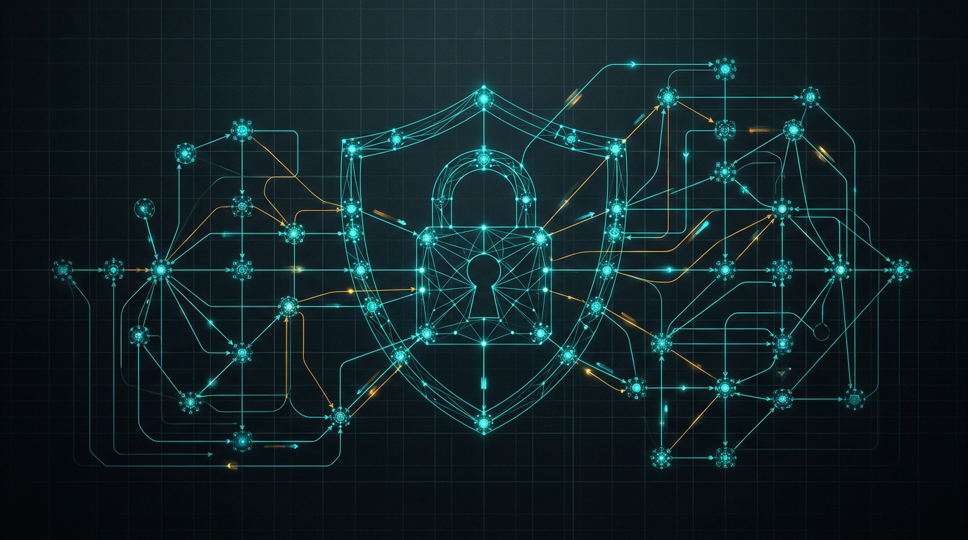 Stylized secure agent workflow network
